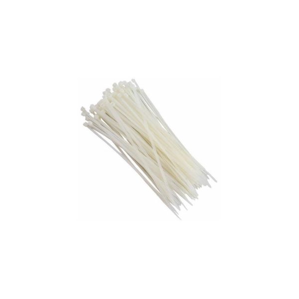 Abraçadeira Nylon Branca 4,8x380mm Foxlux