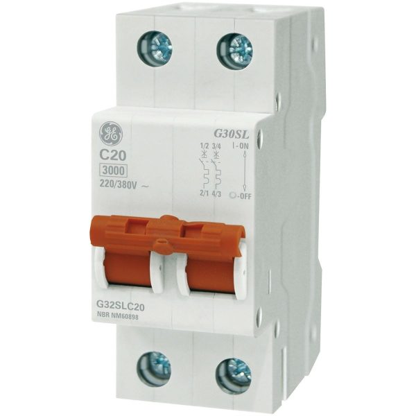 Disjuntor Bip 25A Branco GE